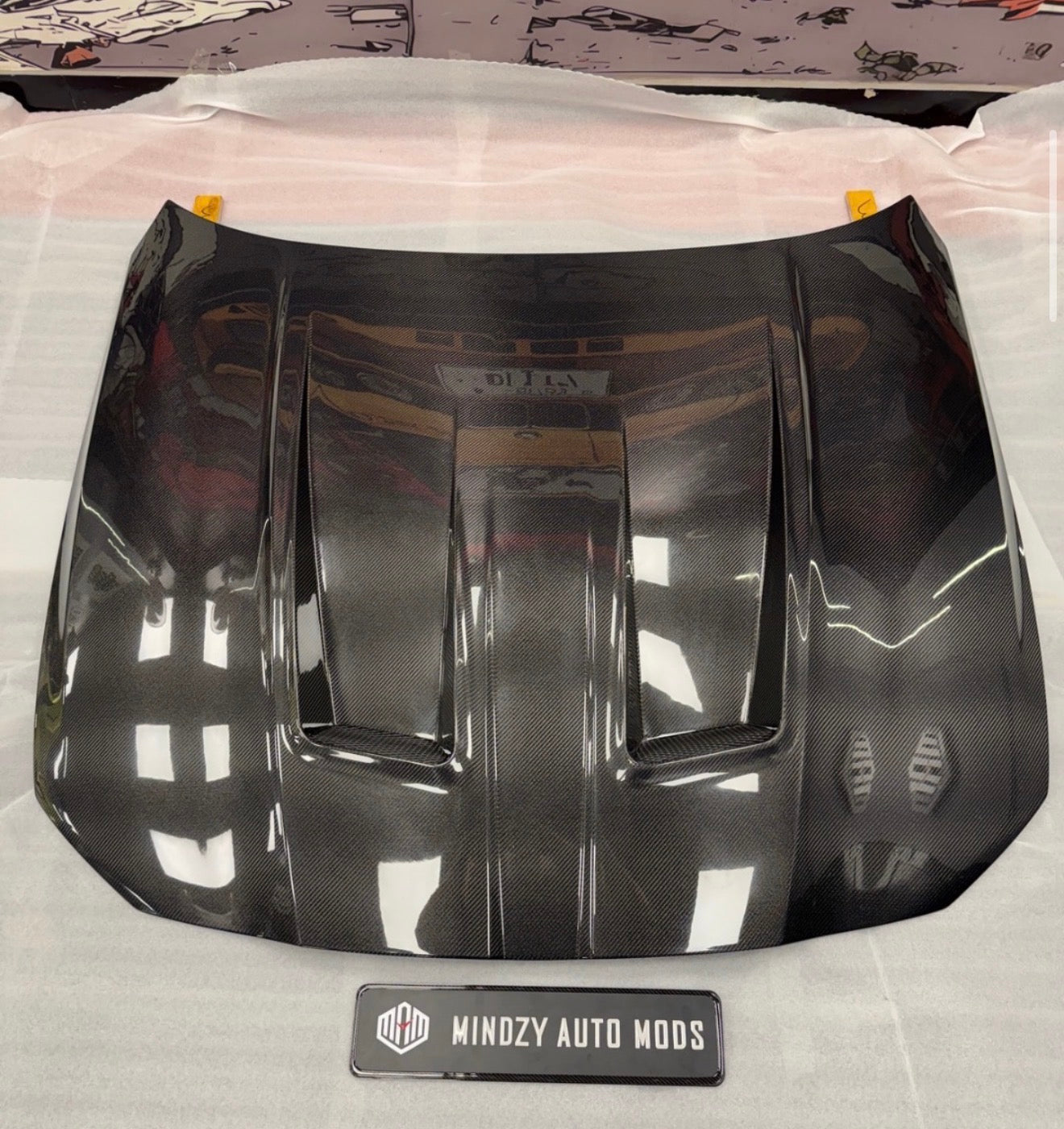 Carbon Fiber Hood | Lightweight Performance Styling – Mindzy Mods