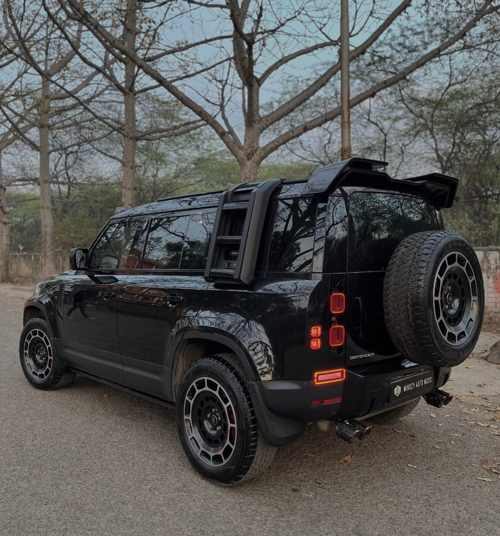 Land Rover Defender Rear Ladder | Rugged Exterior Upgrade – Mindzy Mods