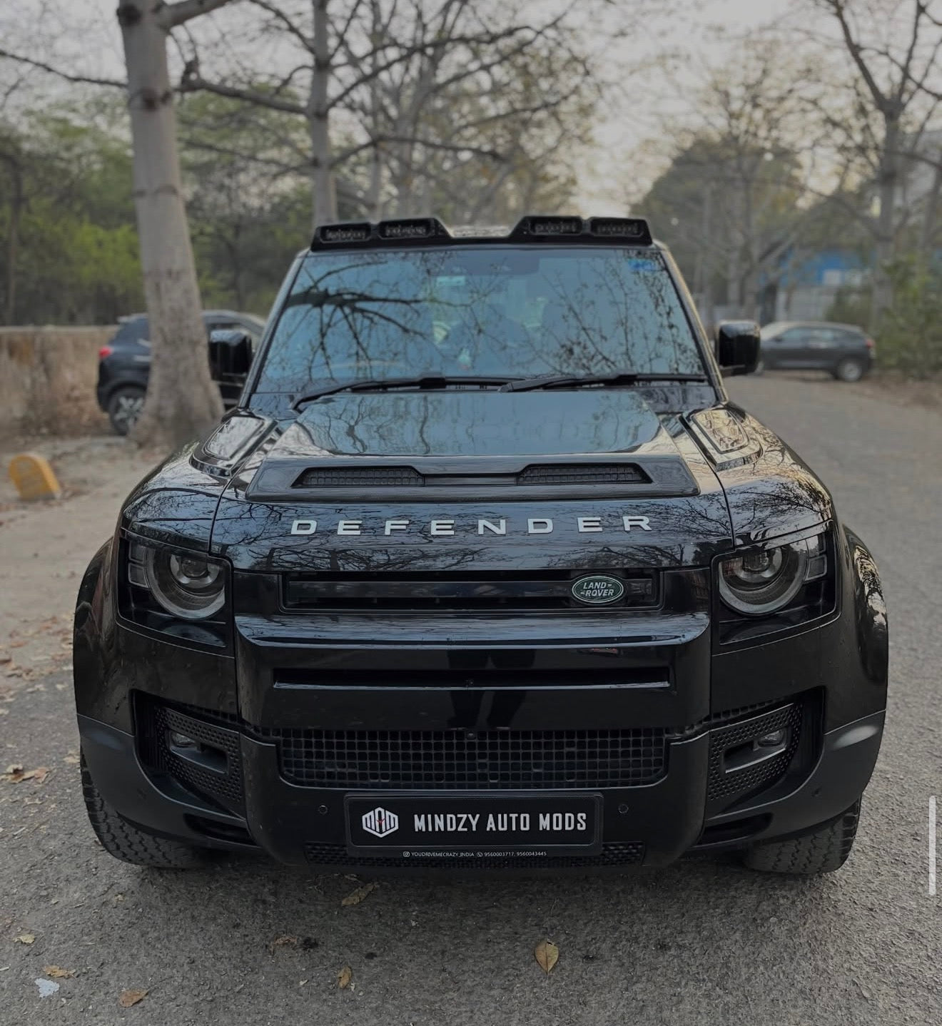 Land Rover Defender Rear Ladder | Rugged Exterior Upgrade – Mindzy Mods